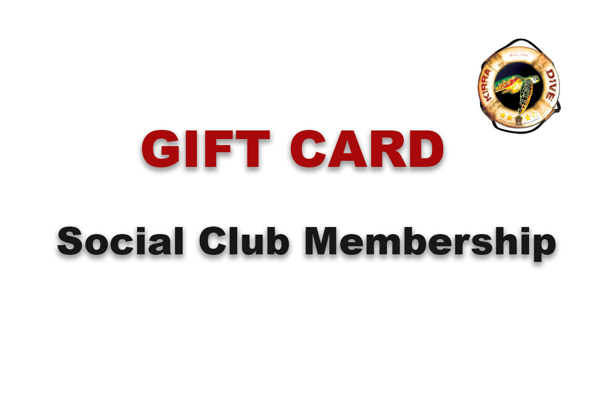 SOCIAL CLUB MEMBERSHIP GIFT CARD